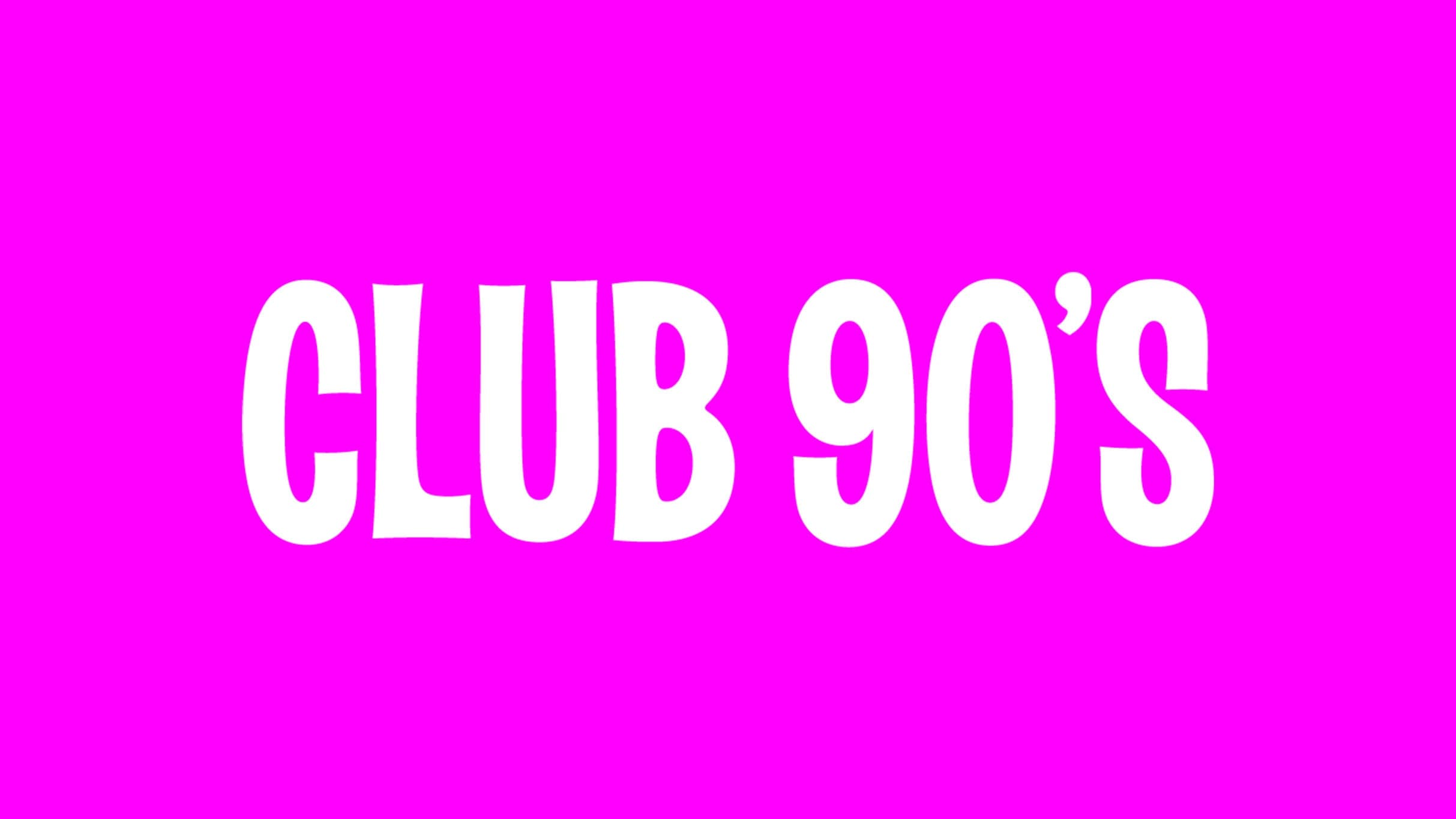 Club 90s Presents: Heated Rivalry Night