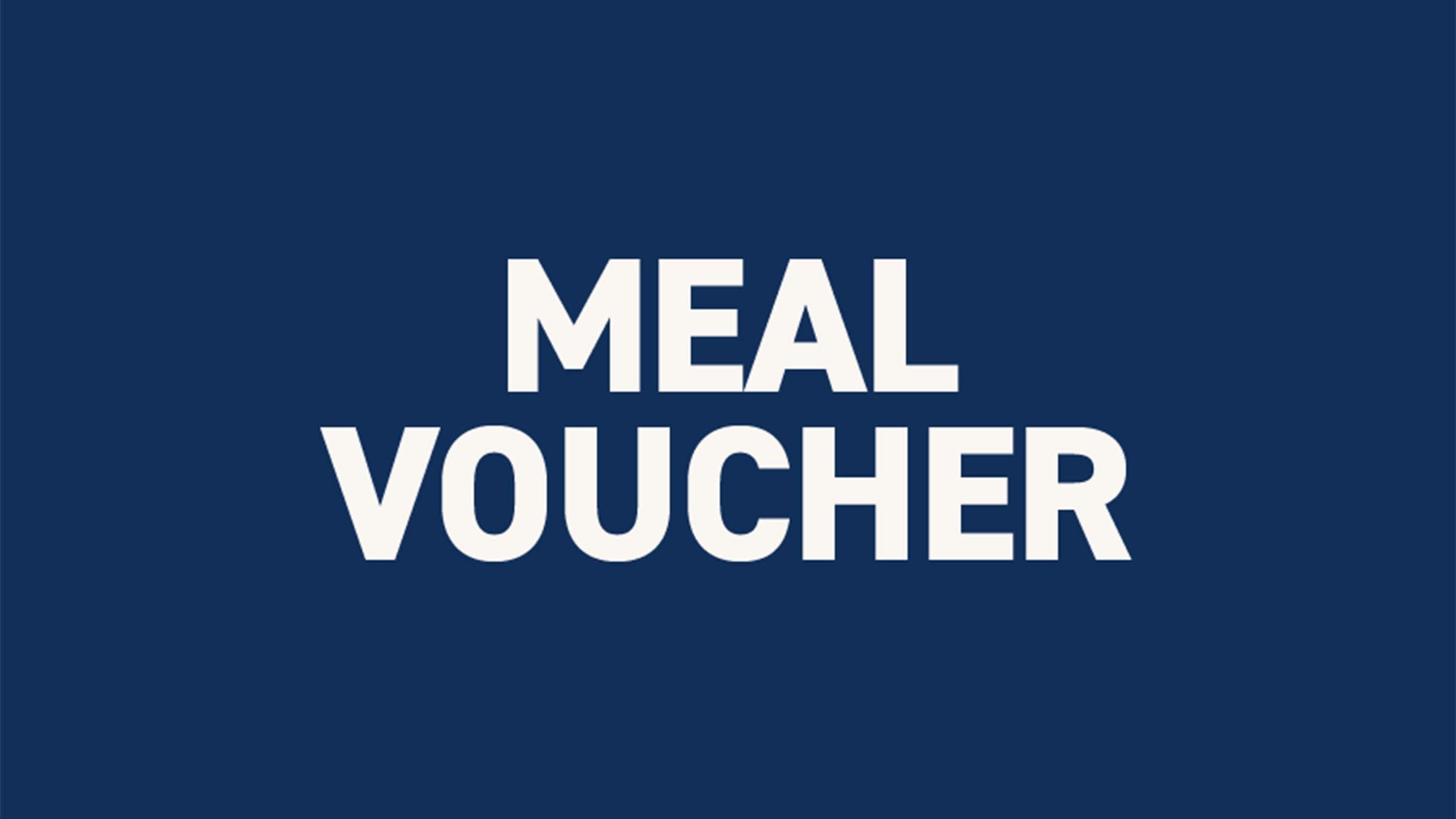 Underground Meal Package-Dark Tranquillity & Soen-NOT A CONCERT TICKET