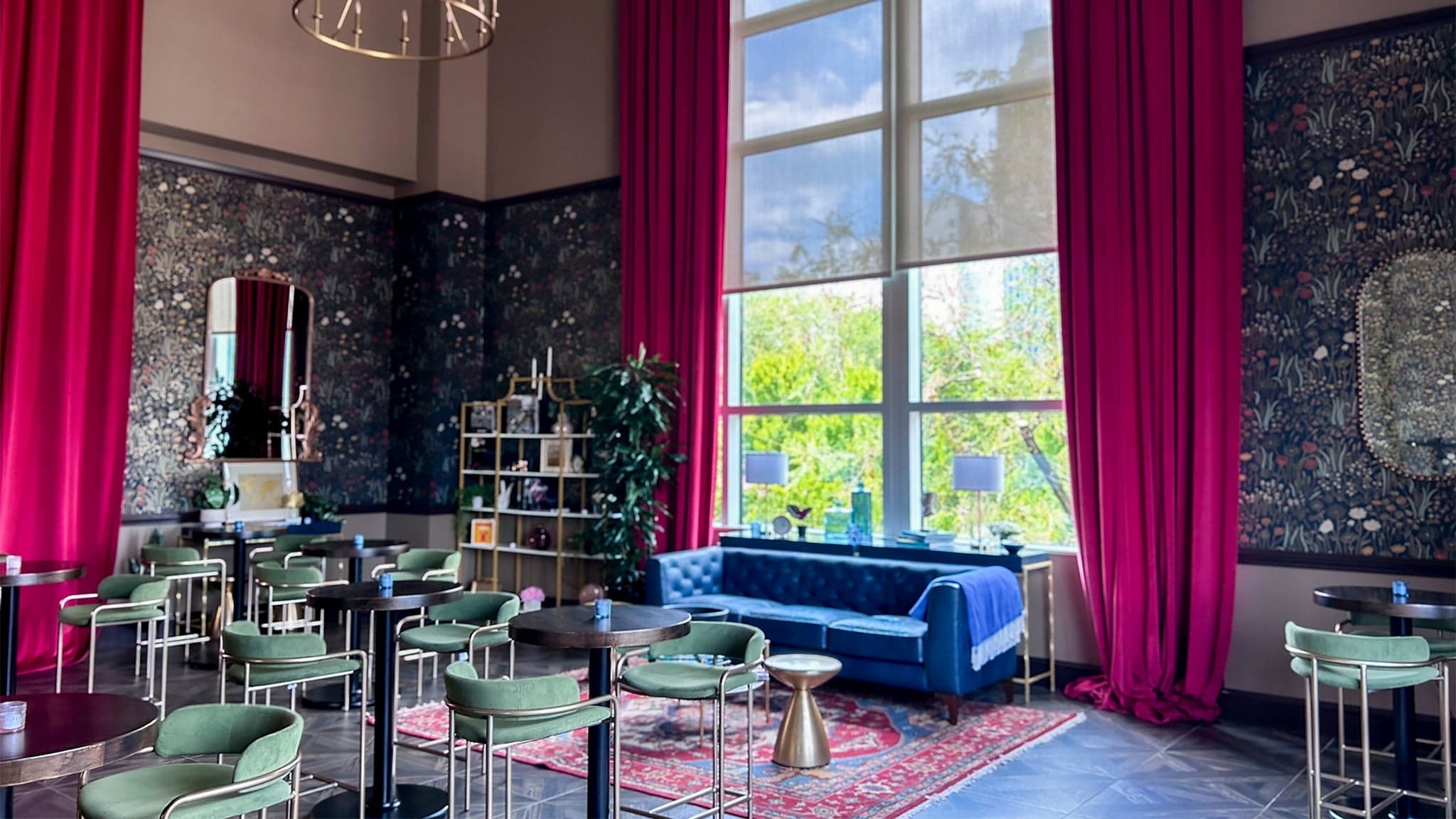 The Lounge at Martin Marietta Center for the Performing Arts