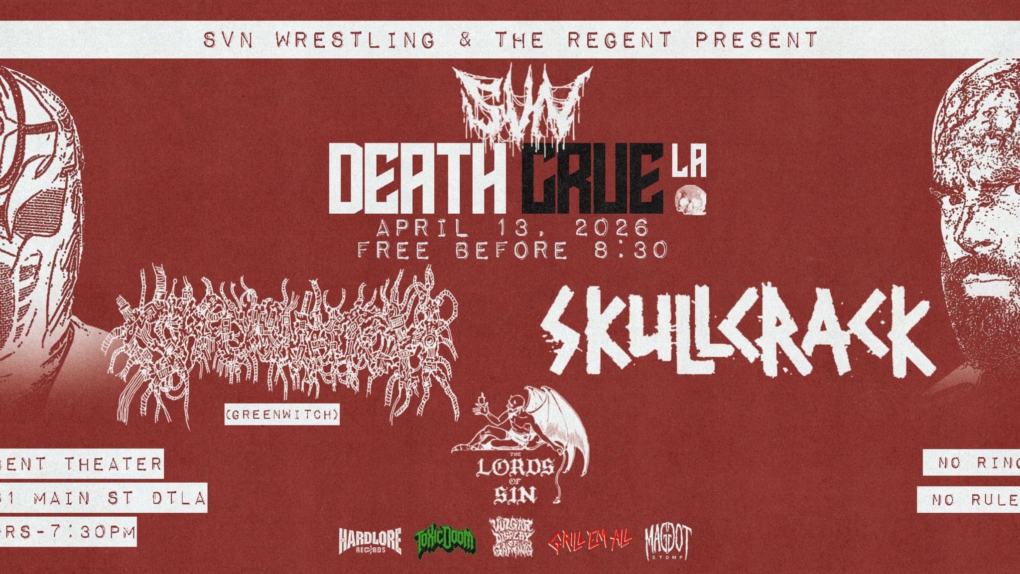 Svn Wrestling Presents Death Crue La