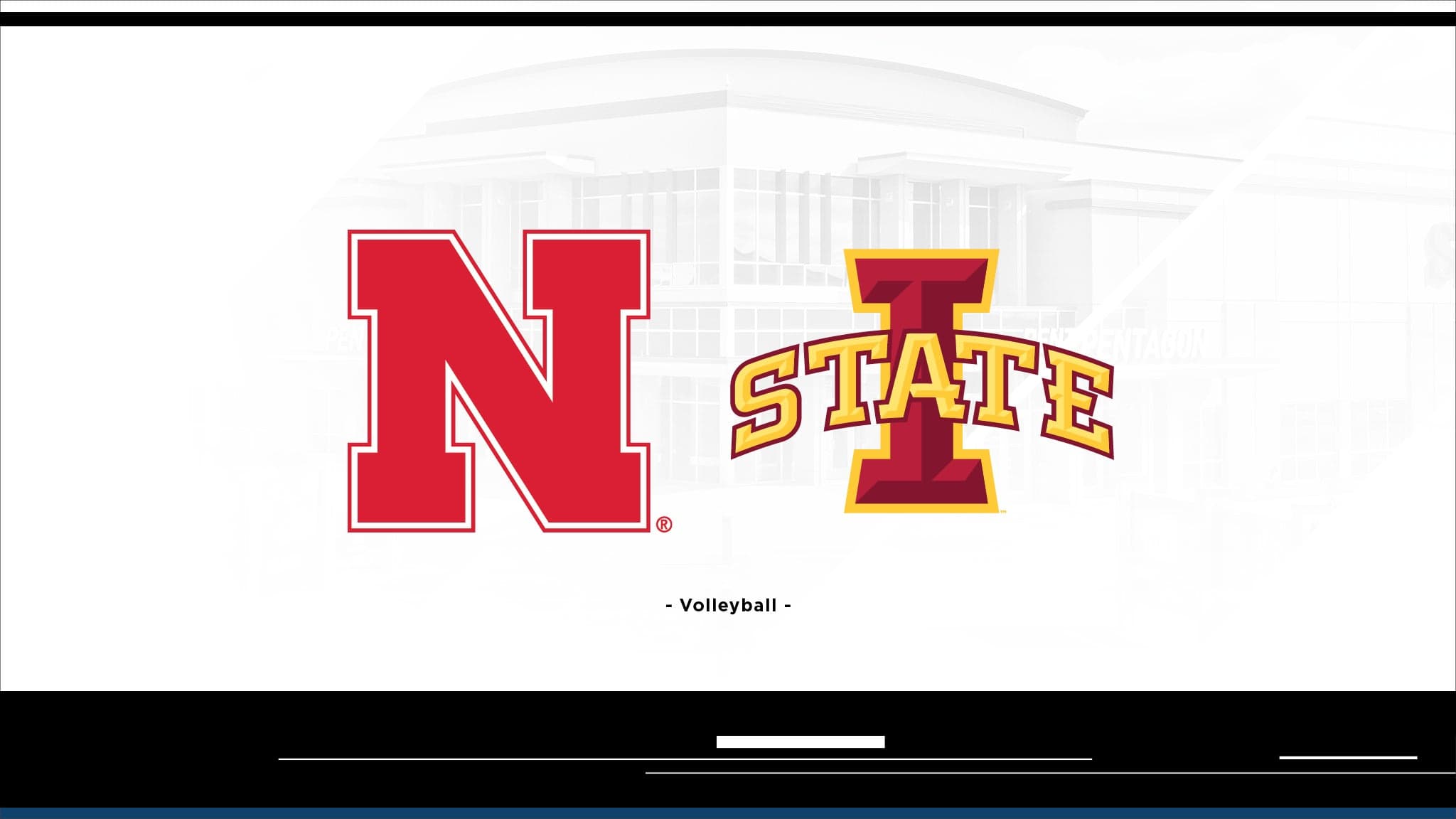 Nebraska vs Iowa State Women's Volleyball
